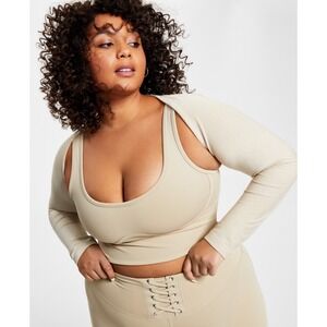 Jenni Style Not Size Long‎ Sleeve Shrug Size 2X
